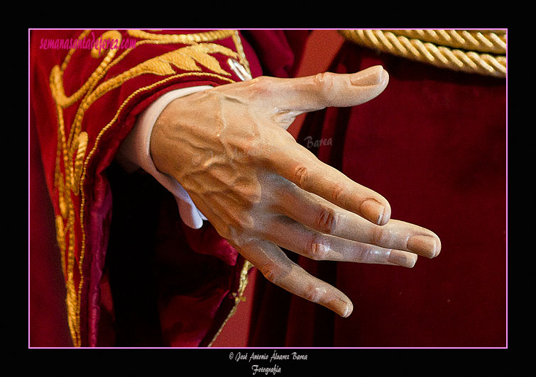 Mano derecha del Santísimo Cristo de la Clemencia