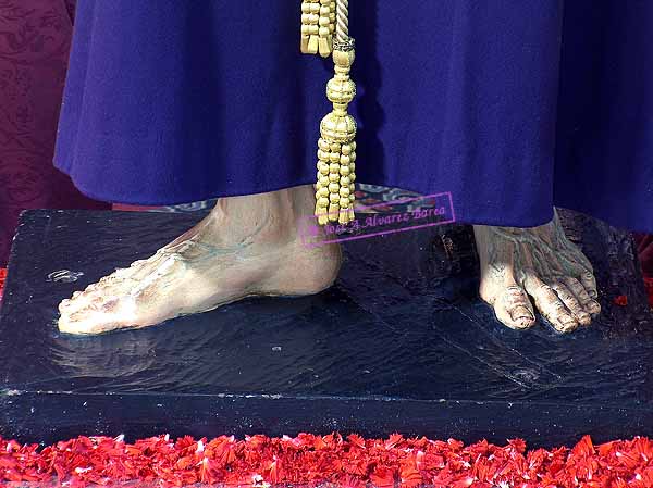 Pies del Santísimo Cristo de la Clemencia