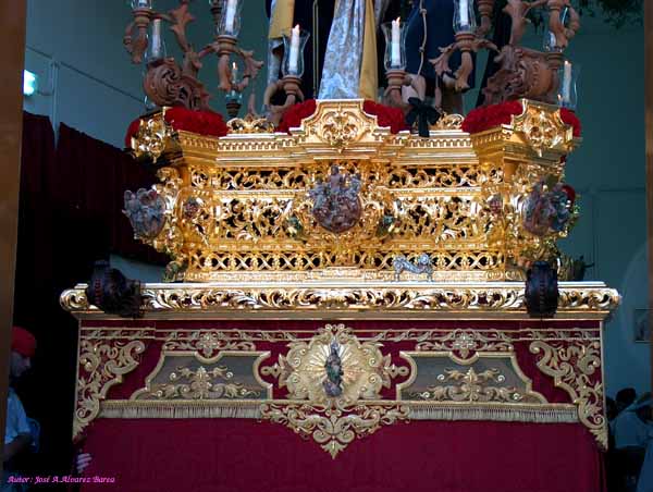 Frontal del Paso de Misterio del Santísimo Cristo de la Clemencia en la Traición de Judas