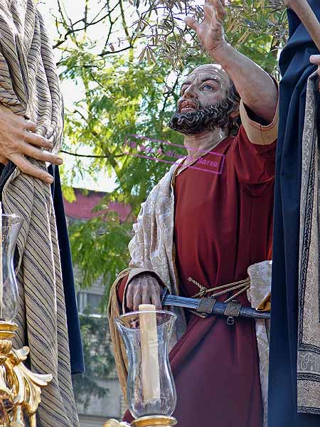 San Pedro (Paso de Misterio del Santísimo Cristo de la Clemencia en la Traición de Judas)