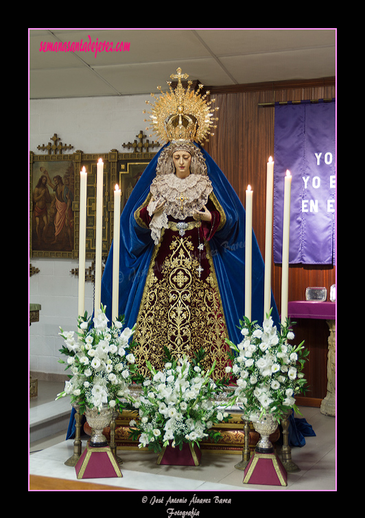 Altar de Cultos del Triduo de María Santísima de Salud y Esperanza 2012