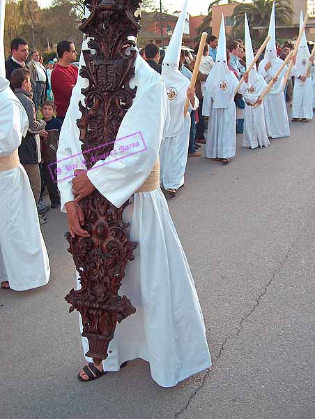 Parte inferior de la Cruz de Guía de la Hermandad de la Clemencia