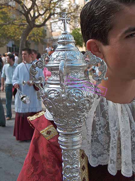 Pértiga del Pertiguero del Paso de Misterio de la Hermandad de la Clemencia