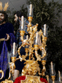 Candelabro delantero del Paso de Misterio del Santísimo Cristo de la Clemencia en la Traición de Judas