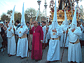 Presidencia del paso de Misterio de la Hermandad de la Clemencia