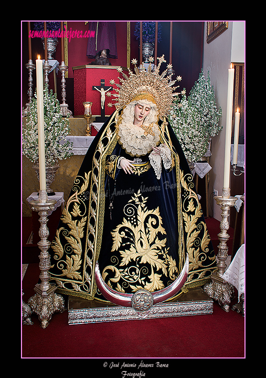 Besamanos de María Santísima del Consuelo (18 de marzo de 2012)