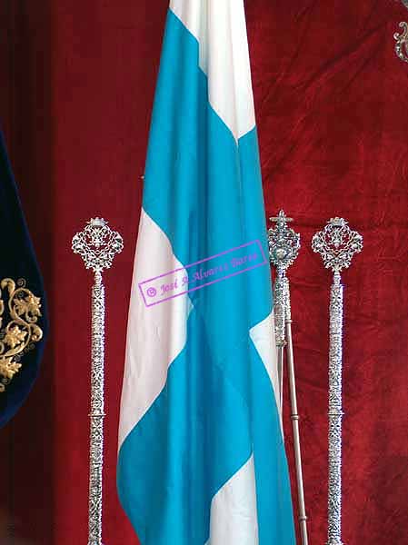 Bandera Concepcionista de la Hermandad del Consuelo 