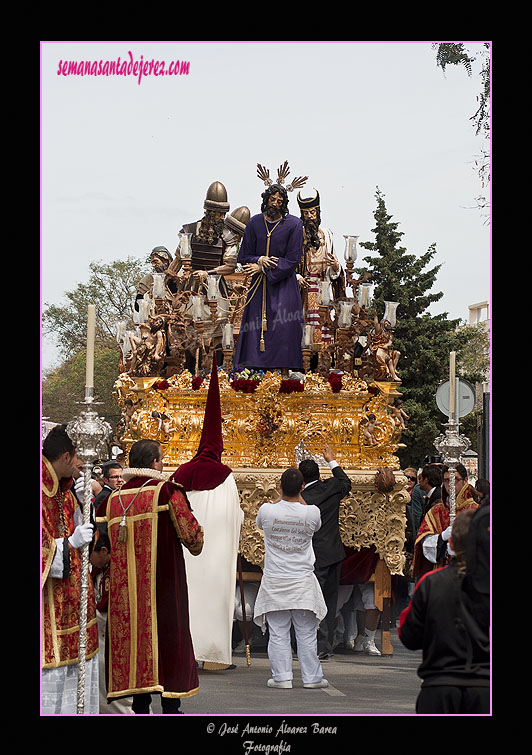 Paso de Misterio de Nuestro Padre Jesús del Soberano Poder ante Caifás