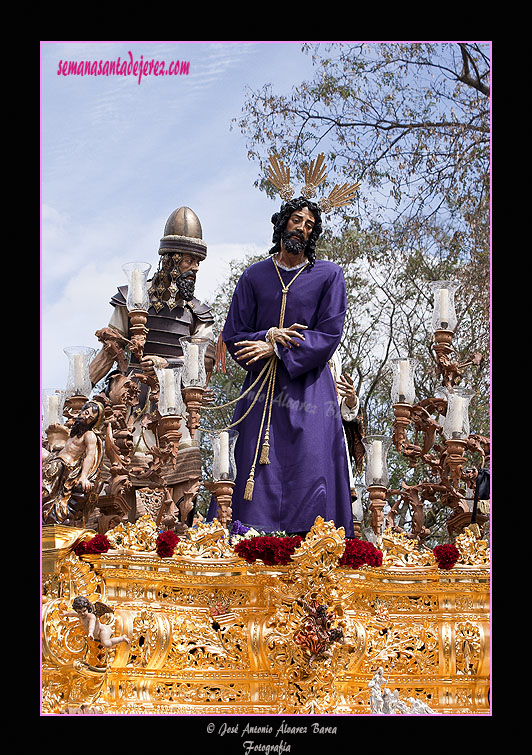 Paso de Misterio de Nuestro Padre Jesús del Soberano Poder ante Caifás