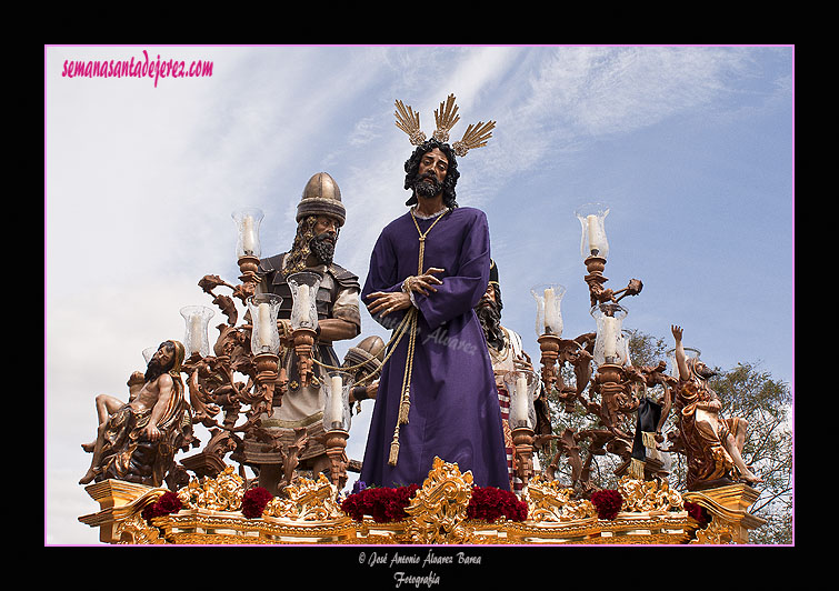 Paso de Misterio de Nuestro Padre Jesús del Soberano Poder ante Caifás