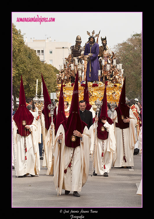 Paso de Misterio de Nuestro Padre Jesús del Soberano Poder ante Caifás