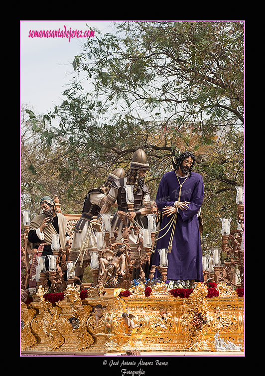 Paso de Misterio de Nuestro Padre Jesús del Soberano Poder ante Caifás