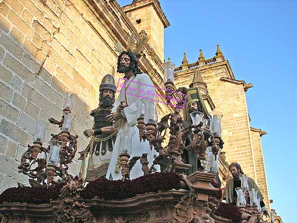 Paso de Misterio de Nuestro Padre Jesús del Soberano Poder ante Caifás