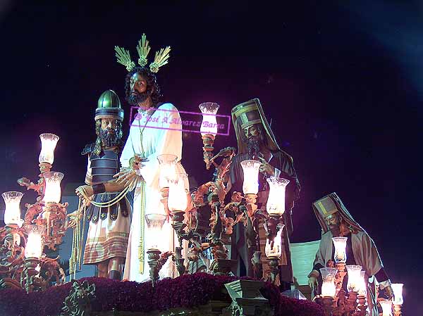 Paso de Misterio de Nuestro Padre Jesús del Soberano Poder ante Caifás