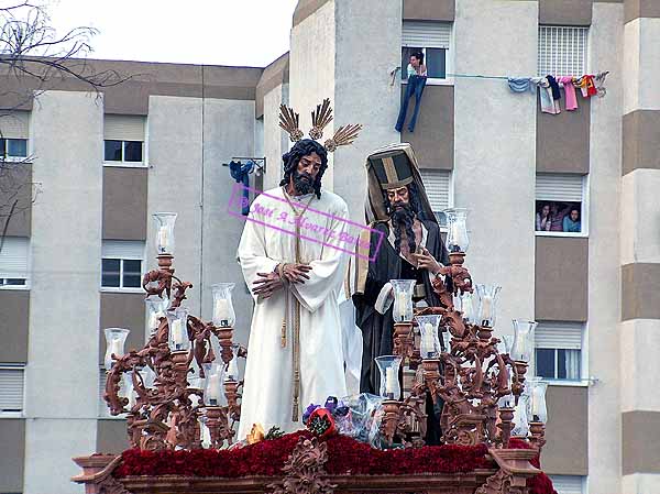 Paso de Misterio de Nuestro Padre Jesús del Soberano Poder ante Caifás