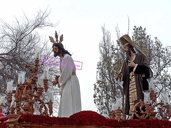 Paso de Misterio de Nuestro Padre Jesús del Soberano Poder ante Caifás