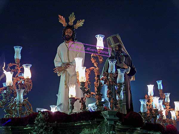 Paso de Misterio de Nuestro Padre Jesús del Soberano Poder ante Caifás