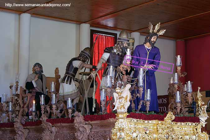 Paso de Misterio de Nuestro Padre Jesús del Soberano Poder ante Caifás