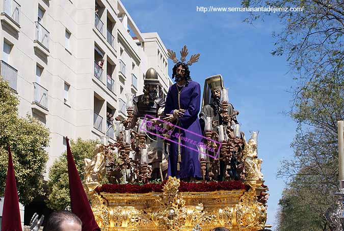 Paso de Misterio de Nuestro Padre Jesús del Soberano Poder ante Caifás