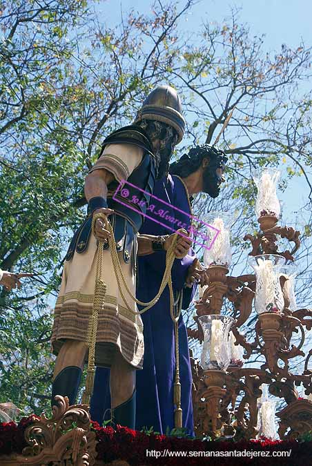 Paso de Misterio de Nuestro Padre Jesús del Soberano Poder ante Caifás