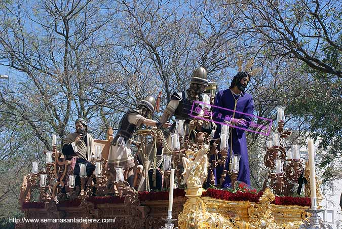 Paso de Misterio de Nuestro Padre Jesús del Soberano Poder ante Caifás