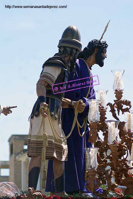 Paso de Misterio de Nuestro Padre Jesús del Soberano Poder ante Caifás