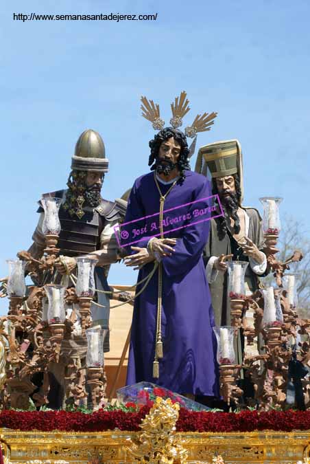 Paso de Misterio de Nuestro Padre Jesús del Soberano Poder ante Caifás