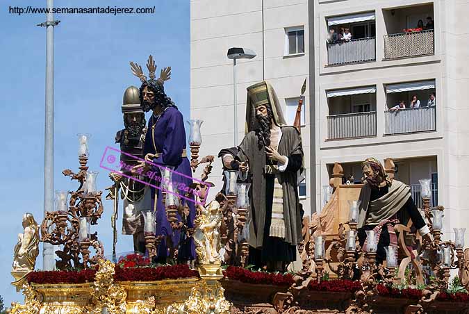 Paso de Misterio de Nuestro Padre Jesús del Soberano Poder ante Caifás