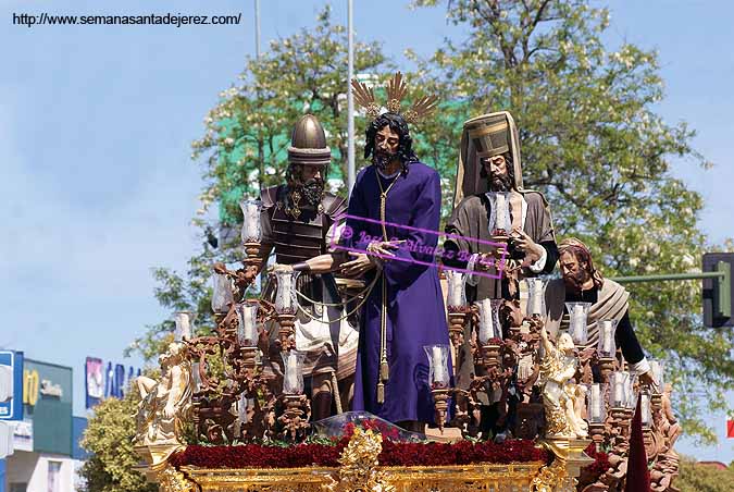 Paso de Misterio de Nuestro Padre Jesús del Soberano Poder ante Caifás