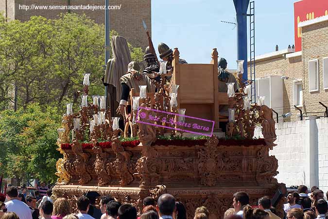 Paso de Misterio de Nuestro Padre Jesús del Soberano Poder ante Caifás