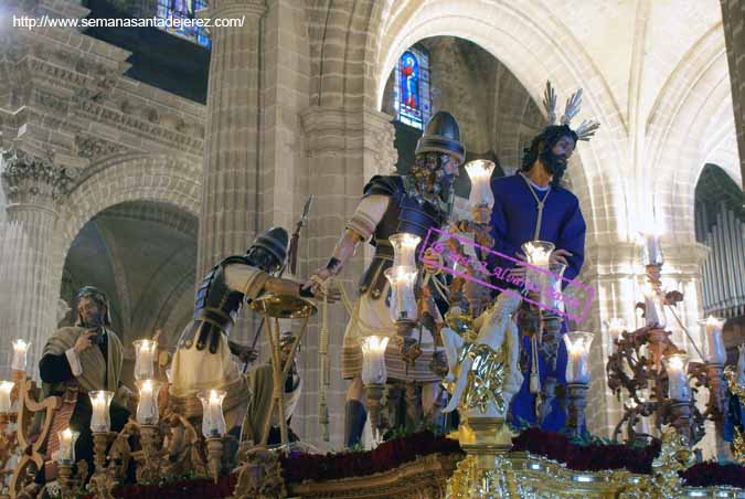 Paso de Misterio de Nuestro Padre Jesús del Soberano Poder ante Caifás