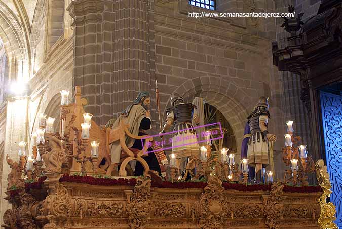 Paso de Misterio de Nuestro Padre Jesús del Soberano Poder ante Caifás