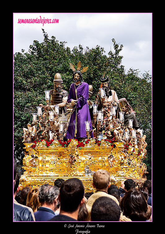 Paso de Misterio de Nuestro Padre Jesús del Soberano Poder ante Caifás