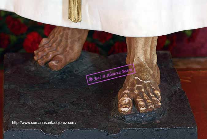 Pies de Nuestro Padre Jesús del Soberano Poder ante Caifás