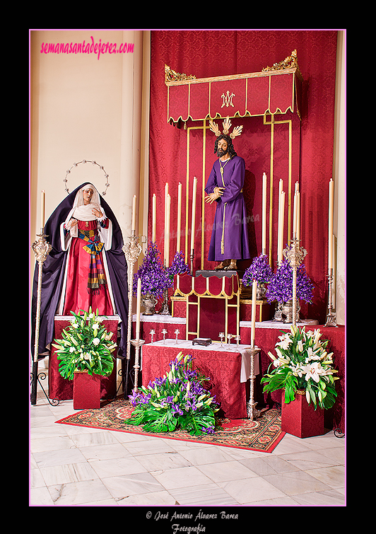 Altar de Cultos de la Hermandad del Soberano Poder 2012