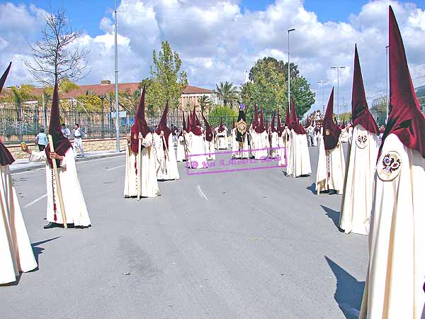 Nazarenos de la Hermandad del Soberano Poder