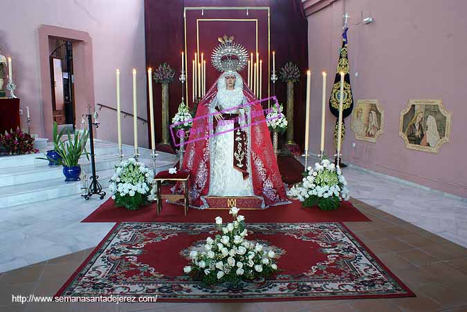 Besamanos de María Santísima Madre de la Iglesia (7 de marzo de 2010)