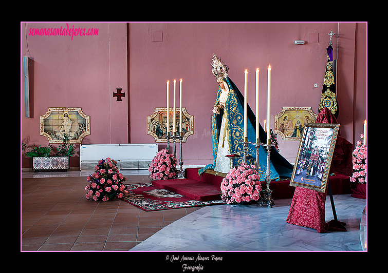 Besamanos de María Santísima Madre de la Iglesia (11 de marzo de 2012)