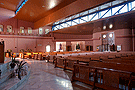 Interior del Santuario de Maria Auxiliadora