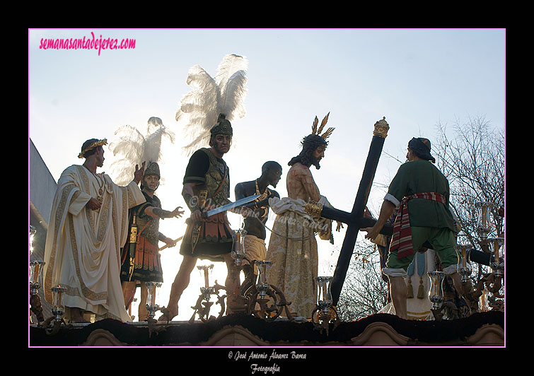 Paso de Misterio de Nuestro Padre Jesús de la Paz.