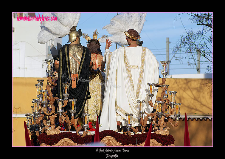 Paso de Misterio de Nuestro Padre Jesús de la Paz.