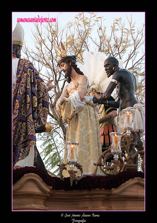 Paso de Misterio de Nuestro Padre Jesús de la Paz.