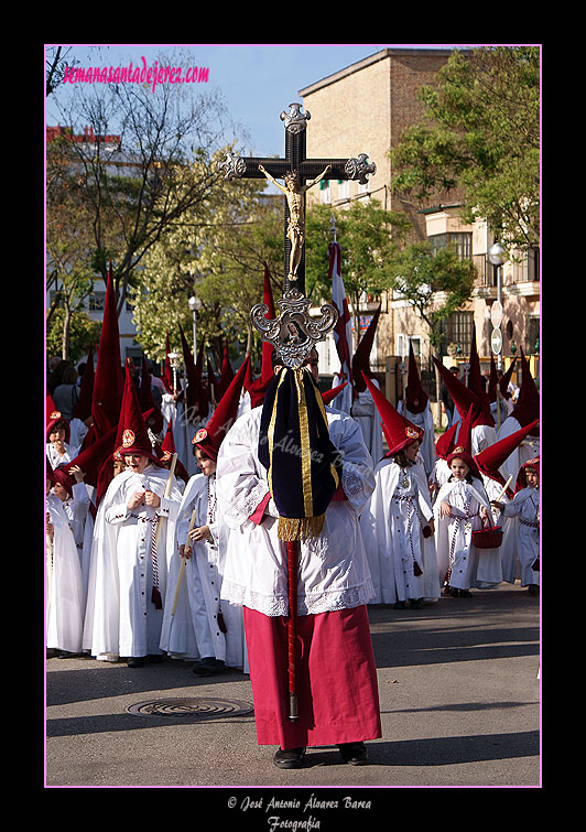 Cruz Parroquial de la Hermandad de la Paz de Fátima