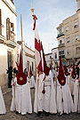 Bandera del Señor de la Hermandad de la Paz de Fátima