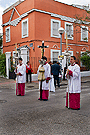 Cruz Parroquial de la Hermandad de la Paz de Fátima