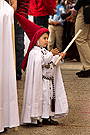 Pequeño nazareno de la Hermandad de la Paz de Fátima