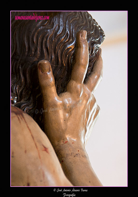 Mano derecha del Santísimo Cristo de Humildad y Paciencia