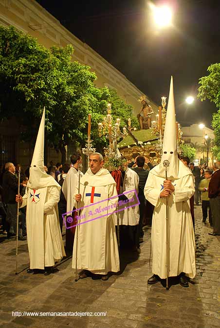 Presidencia del Paso de Misterio del Santisimo Cristo de Humildad y Paciencia