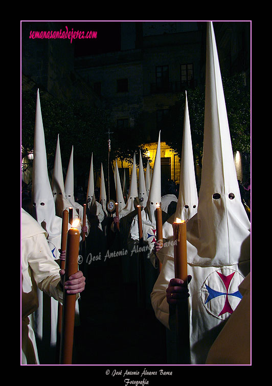 Nazarenos de la Hermandad de Humildad y Paciencia