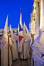 Bandera Trinitaria de la Hermandad de Humildad y Paciencia